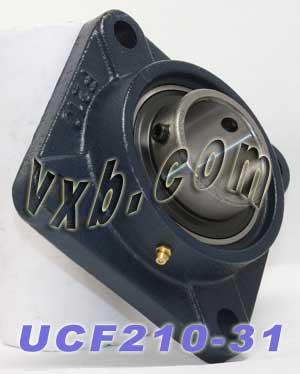 1 15/16 Bearing UCF-210-31 + Square Flanged Housing Mounted Bearing