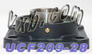 1 3/4 Bearing UCF-209-28 + Square Flanged Housing Mounted Bearing