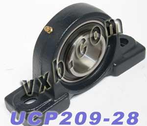 1 3/4 Bearing UCP-209-28 + Pillow Block Cast Housing Mounted Bearing
