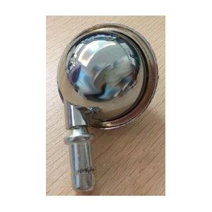 1.5" Shepherd Round ball Metal - Chrome Plating Caster Wheel
