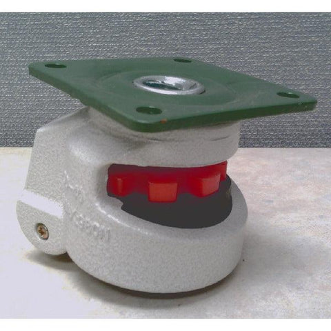 1.57" Adjustable Height Floor Lock Heavy Duty Caster Wheel 40mm - Flange
