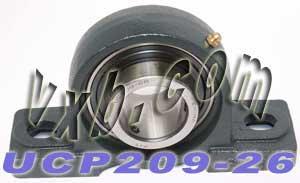 1 5/8 Bearing UCP-209-26 + Pillow Block Cast Housing Mounted Bearing