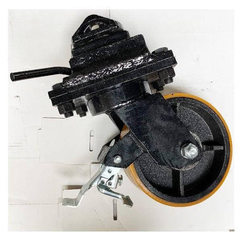 1 Ton Load Capacity SCSW6 Brake 6" Container Caster Wheel