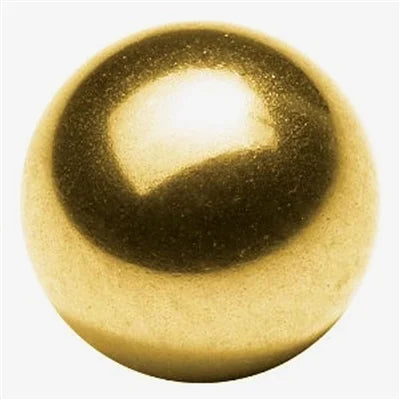 10-Pack 0.5mm Diameter Loose Solid Bronze/Brass Bearing Balls