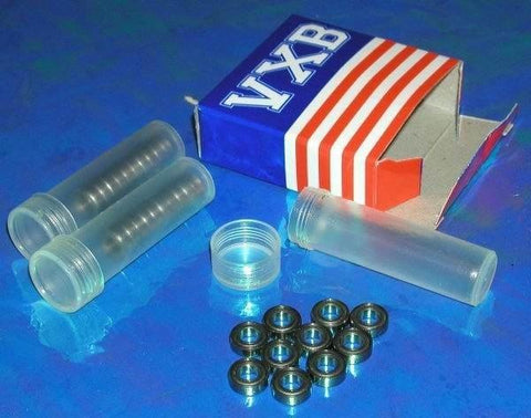 10-Pack Bearings R166ZZ 3/16x3/8x1/8 inch 3/16 Inch Bearings