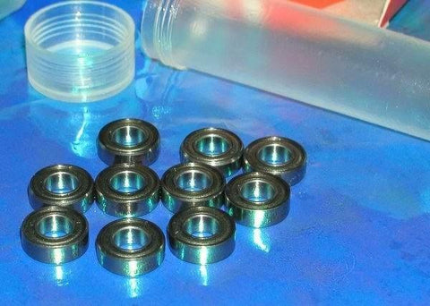 10-Pack Bearings R166ZZ 3/16x3/8x1/8 inch 3/16 Inch Bearings