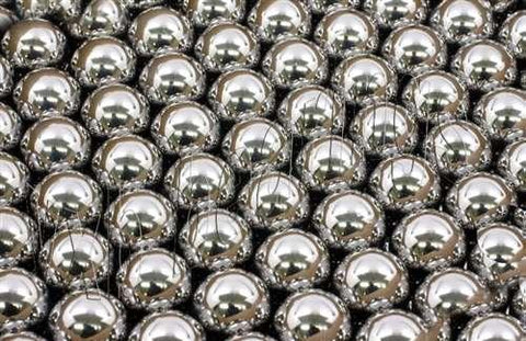 100 5/32 inch Diameter Stainless Steel 440C G25 Bearing Balls - VXB Ball Bearings