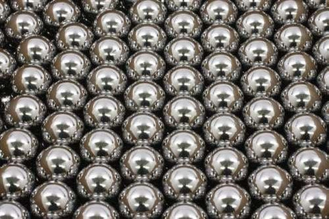 100 7/32" Diameter Carbon Steel G40 Bearing Balls