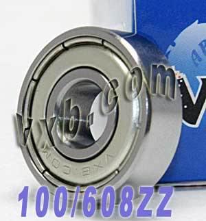 100-Pack inline/Rollerblade Skateboard/Fidget Bearings Shielded