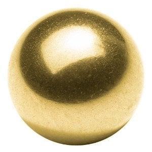 10mm = 0.393"es Diameter Loose Solid Bronze/Brass