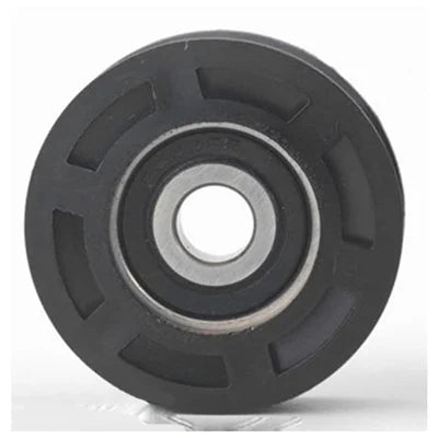 10mm Bore Bearing - 50mm Round Pulley V-Groove Track Roller Bearing 10x50x16mm