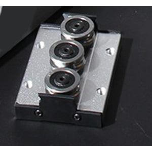 10mm=0.39" Three Roller Bearing Linear Slide Block Without Linear Guide