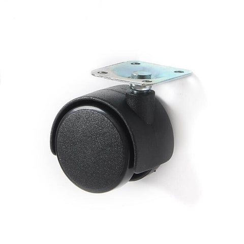 1.18" Nylon Caster Wheel 66 Lbs - Top Plate