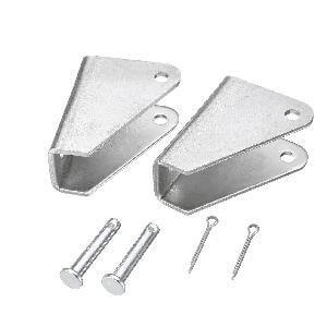 Actionneur linéaire noir 12 pouces course de 12 pouces 225 lbs DC 12 volts - supports de montage