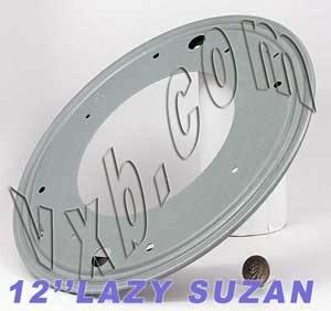 12" Lazy Susan 5/16" Thick Turntable Bearing 1000 lbs - Made in USA