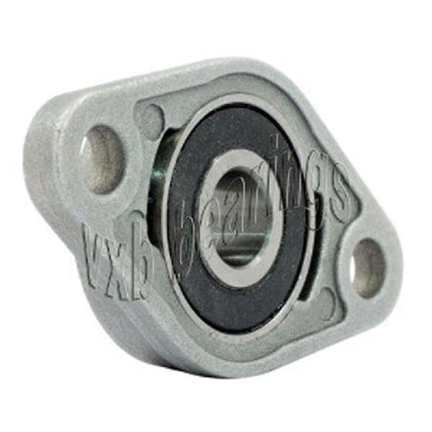 12mm Flange Bearing KFL001 Miniature Pillow Block Mounted Bearing