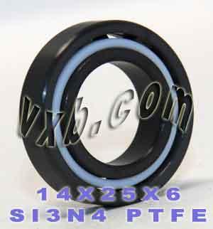 14x25x6 Full Ceramic Bearing Silicon Nitride