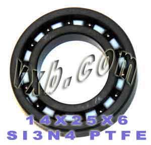 14x25x6 Full Ceramic Bearing Silicon Nitride