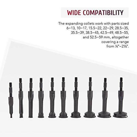 16-Piece Blind Bearing Puller Set - Durable & Versatile Kit
