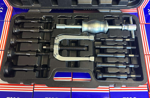 16-Piece Blind Bearing Puller Set - Durable & Versatile Kit
