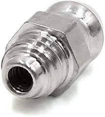 1/8"- 27 Straight Zerk Grease Fitting - Nipple Fittings