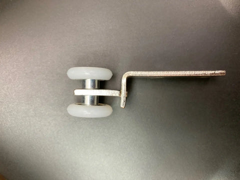 19mm Sliding Door Dual Wheels Bearing Hanger 65mm Long