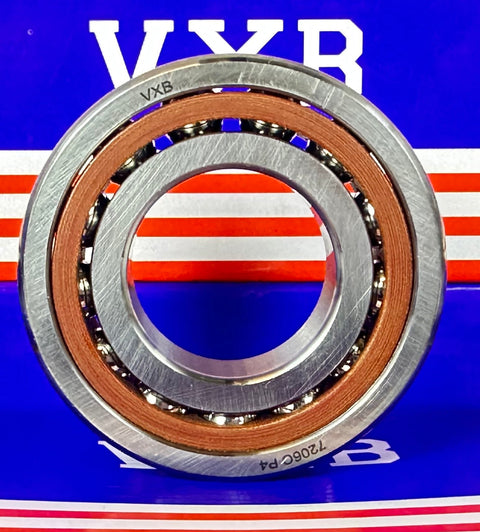 7206C P4 ABEC-7 Quality High Precision Angular Contact Bearing 30x62x16mm