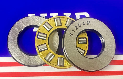81204M Cylindrical Roller Thrust Bearing 20x40x14mm - Bronze Cage