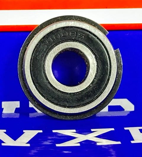 6000-2RSNR Bearing 10x26x8 Sealed - Snap Ring