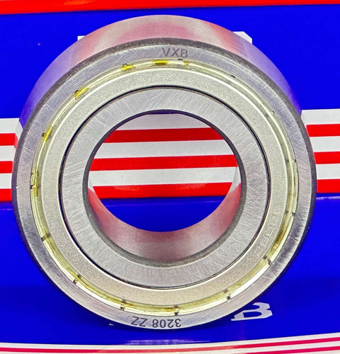 3208ZZ Angular Contact Bearing - Double Row - 40x80x30.2mm