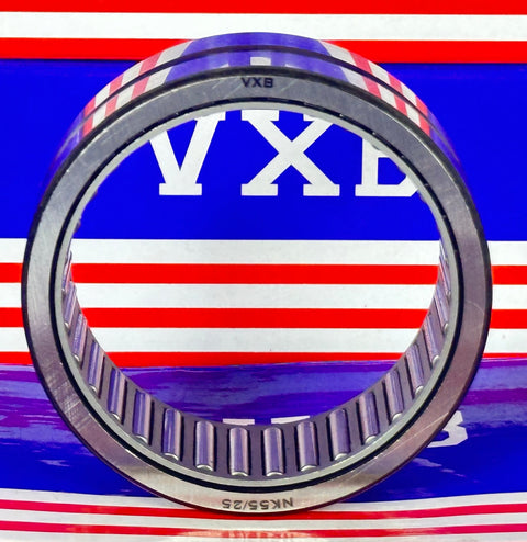 NK55/25 Needle Roller Bearing 55x68x25mm