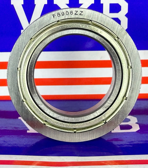 F6906ZZ Flanged Bearing 30x47x9 Sealed