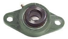 2 1/4" HCFL212-36 2-Bolt Flanged Cast Housing Mounted Bearing - Eccentric Collar Lock