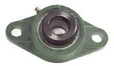 2 1/8" Bearing HCFL211-34 2-Bolt Flanged Cast Housing Mounted Bearing - Eccentric Collar Lock