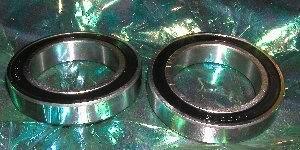 2-Pack Bearings 61908-2RS 40x62x12 Sealed
