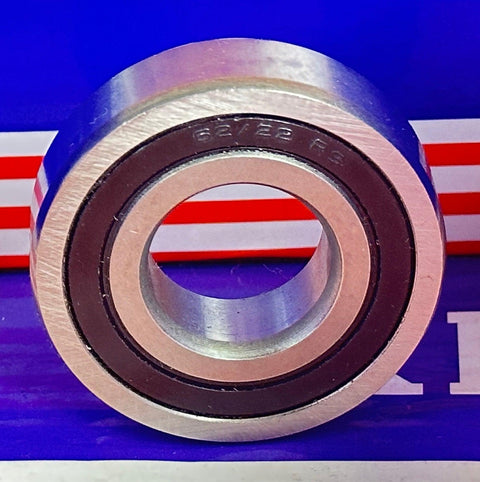 2-Pack Bearings 62/22-2RS 22x50x14 Sealed