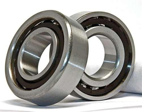 2-Pack Bearings 7206B 30x62x16mm Angular Contact