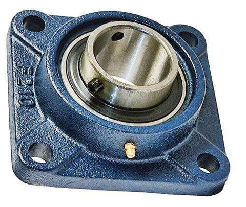 2-Pack Bearings UCF210-32 + Square Flanged Cast Housing Mounted Bearings