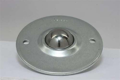 2 Holes Flange Ball Transfer Unit 1 Inch Bore Mounted Surface Bearing