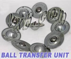 2 Holes Flange Ball Transfer Unit 1 Inch Bore Mounted Surface Bearing