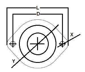 10-Pack Flange 2 Holes Ball Transfer Unit 1" Mounted Surface Bearings