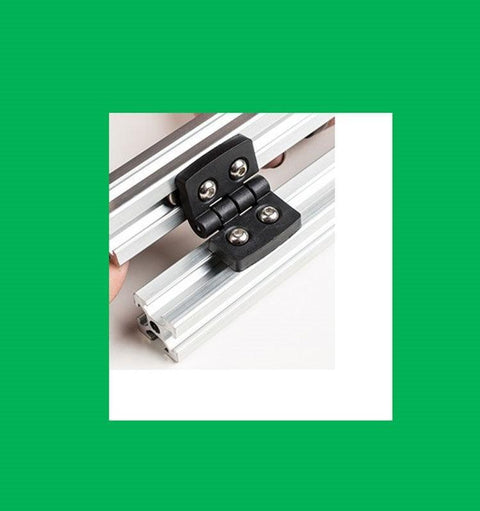 2020 Aluminum Profile Accessory, Zinc Alloy Black Hinge for Extrusion Profile