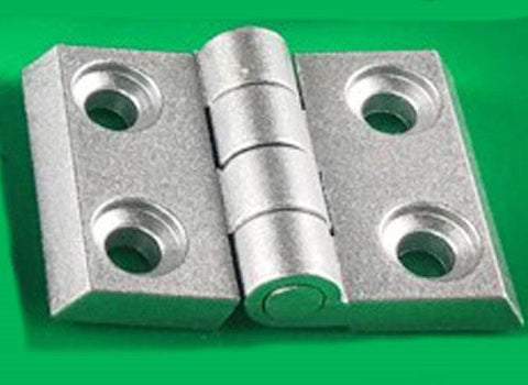 2020 Aluminum Profile Accessory Zinc Alloy Silver Hinge for Extrusion Profile