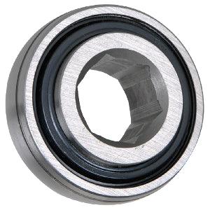 207KRR17 Agricultural Bearing Hex Bore 1-1/4" Bore Bearing