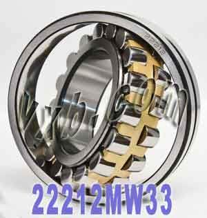 22212 MW33 Spherical Roller Bearing 60x110x28 Spherical Bearing