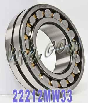 22212 MW33 Spherical Roller Bearing 60x110x28 Spherical Bearing