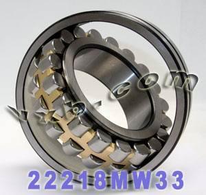 22218MW33 Spherical Roller Bearing 90x160x40 Spherical Bearing