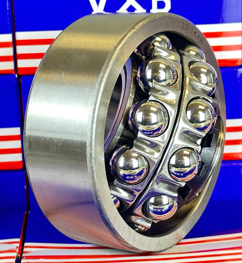 2311K+H Tapered Self Aligning Ball Bearing - Adapter Sleeve 50x120x43mm