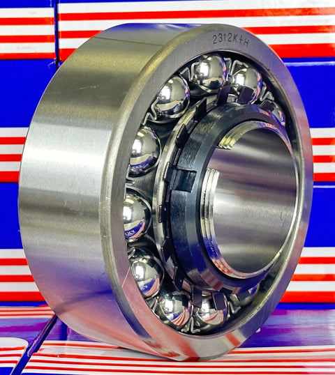 2312K+H Tapered Self Aligning Ball Bearing - Adapter Sleeve 55x130x46mm