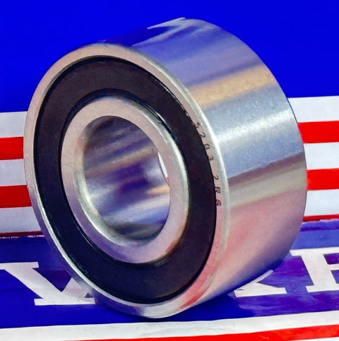 5203 2RSR Sealed Double Row Angular Contact Bearing